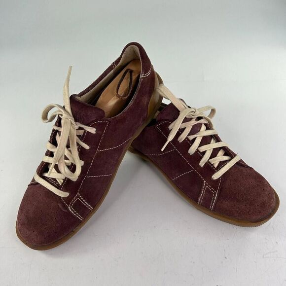 Palladium Mens Red Suede Lace Up Shoes Size 43 Oxfords Casual Driving Crepe Shoe main image 5